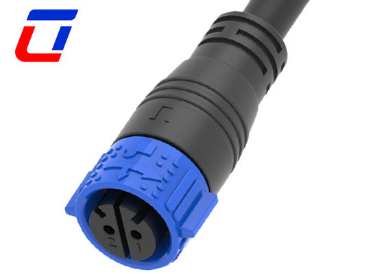 IP67 10 가이즈 2 핀 방수 DC 전원 커넥터 M25 빠른 잠금 케이블 커넥터