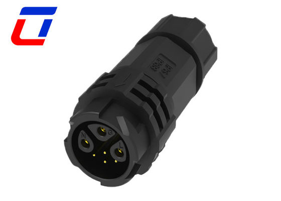M19 15A 방수 남성 여성 커넥터 플러그 및 소켓 IP67 3 + 4 핀