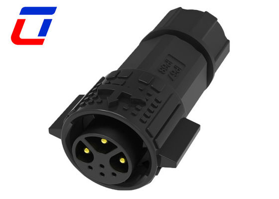 M19 15A 방수 남성 여성 커넥터 플러그 및 소켓 IP67 3 + 4 핀