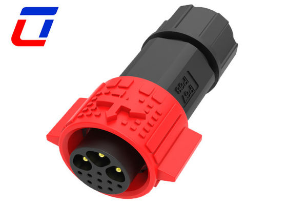 3 9 핀 플러그 소켓 방수 원형 커넥터 IP67 데이터 및 전원 연결