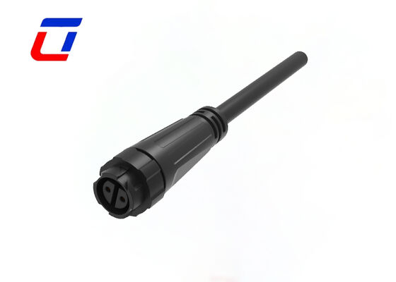 방수 M16 2 핀 원형 빠른 잠금 커넥터 남녀 300V 등급