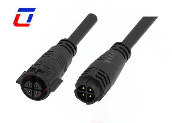 300V 15A IP67 방수 M19 4핀 남성용-여성용 야외 전원 커넥터