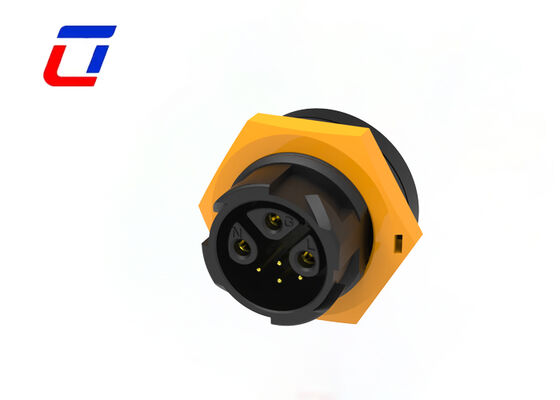 옥외 방수 연결 장치 M19 3+4 핀 IP67 방수 연결 장치