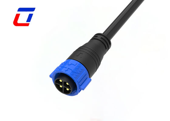 방수 전기 500V M25 4 핀 방수 푸시 잠금 커넥터