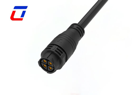 방수 전기 500V M25 4 핀 방수 푸시 잠금 커넥터
