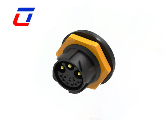 멀티 핀 커넥터 종류 3+9 핀 M25 30A 300V 외부 방수 커넥터