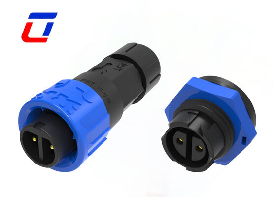 2 핀 순환 전원 연결 M16 10A 300V 방수 남성 여성 플러그 소켓
