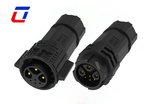 와이어 빠른 단속 커넥터 M19 3+4 핀 방수 300V 커넥터 OEM