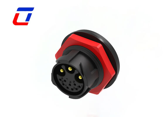 3+9 핀 전원 및 신호 커넥터 M25 퀵 락 와이어 투 보드 커넥터