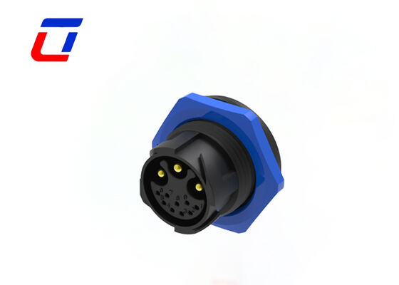 M25 방수 커넥터 와이어 투 보드 3+9 핀 데이터 전원 커넥터 PA66 외관