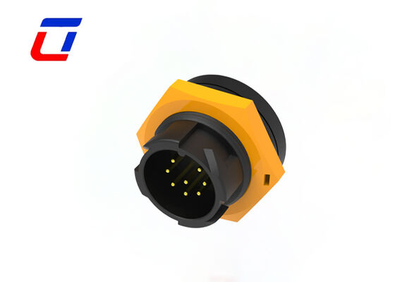 8핀 300V 남성 여성 케이블 커넥터 M19 와이어 투 보드 신호 커넥터 빠른 방출