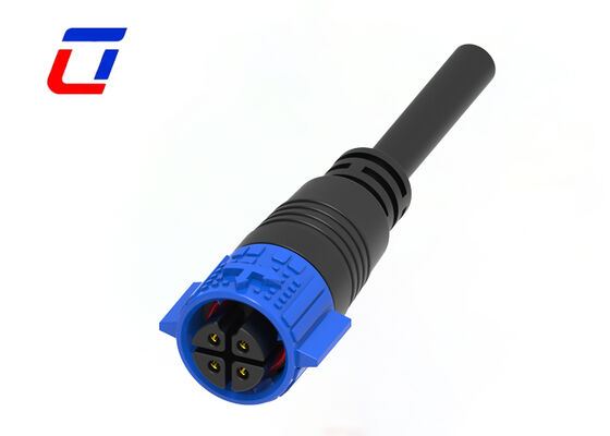 15A 4핀 M19 방수 전기 커넥터 수-암 전원 케이블 커넥터