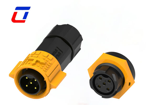 5 핀 전기 남성 여성 커넥터 M19 고전류 와이어 보드 커넥터