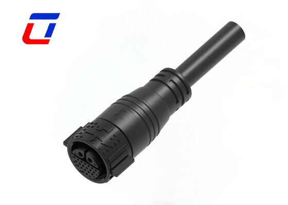 M25 전원 신호 커넥터 2+20 핀 IP67 20A+5A 와이어 투 보드 커넥터 유형