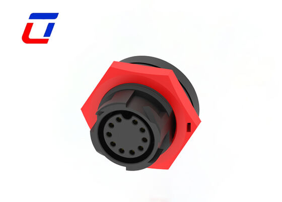 10핀 데이터 커넥터 M19 방수 퀵 커넥트 와이어-보드 커넥터