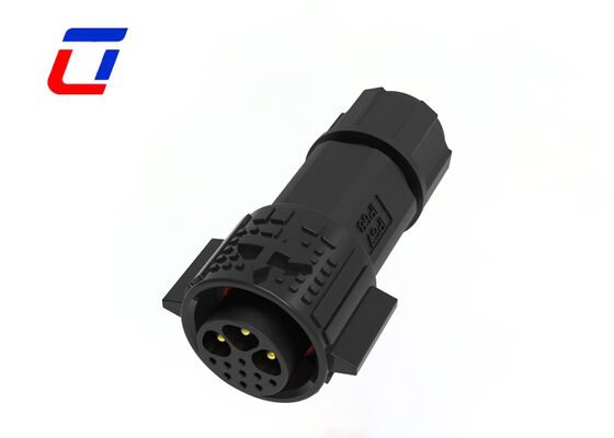 M19 Circular Connector 12 Pin TUV Certified Power Signal Multi Pin Connector Of 3+9