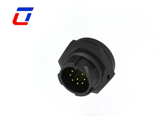 10A 8핀 원형 커넥터 M19 푸시 잠금 와이어 보드 커넥터 (데이터용)