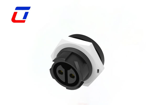 PA66 M19 20A 2 핀 IP67 커넥터 ODM 방수 잉크젯 시스템 커넥터