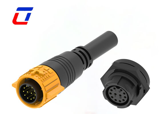 300V 12핀 와이어 빠른 분리 커넥터 M19 플라스틱 방수 커넥터