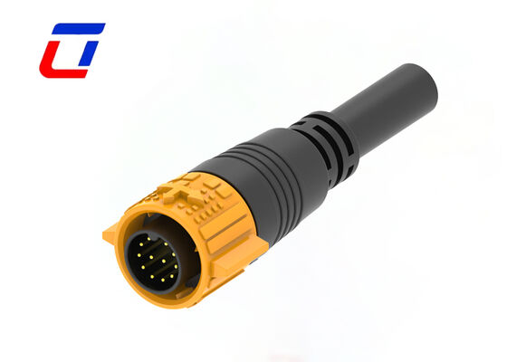 300V 12핀 와이어 빠른 분리 커넥터 M19 플라스틱 방수 커넥터