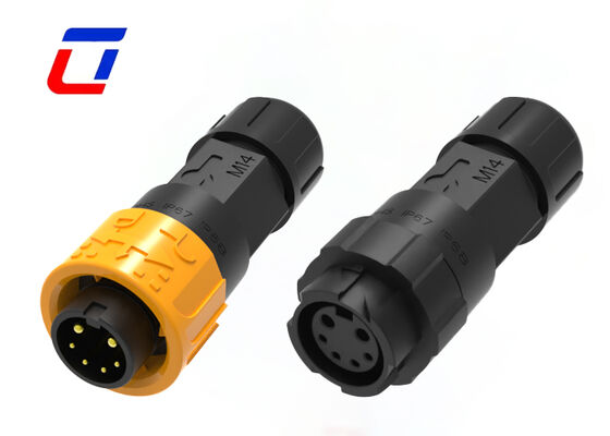 M16 300V 원형 커넥터 XLR 방수 2+4 멀티 핀 커넥터 전원 신호 플러그