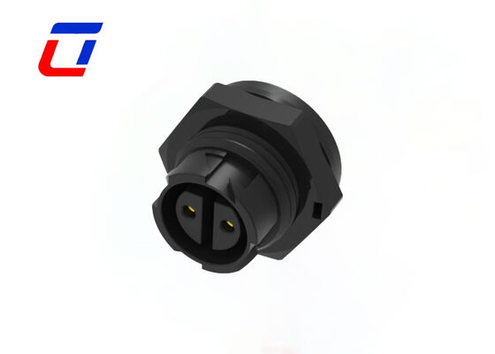 M16 10A IP67 연결관은 힘을 위한 남성형 커넥터에 빠른 자물쇠 여성을 방수 처리합니다