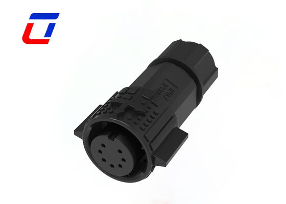 CE 인증 M19 300V 옥외 조명 커넥터 원형 7 핀 방수 커넥터