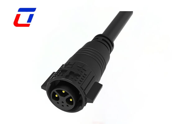 M19 3+4 핀 방수 케이블 커넥터 15A+5A 300V IP67 멀티 핀 남성 여성 커넥터