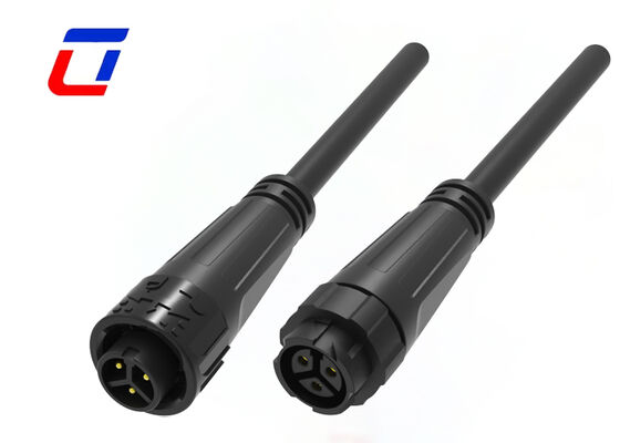 IP67 3 핀 커넥터 남성과 여성 M16 10A 300V 방수 전원 커넥터