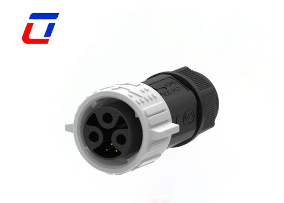 M25 15A+5A 원형 멀티 핀 커넥터 3+3 핀 빠른 잠금 와이어 보드 커넥터