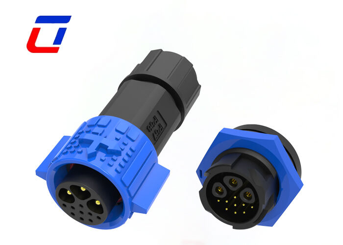 IP67 15A+5A M19 멀티 핀 방수 연결 3+9 핀 전원 데이터 연결 외부