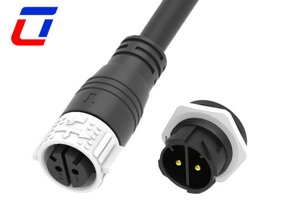 2단계 50A 500V 방수 플러그 소켓 M25 8 가이드 방수 커넥터