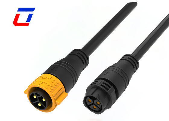 50A 3핀 암수 커넥터 방수 전원 커넥터 M25 중국산